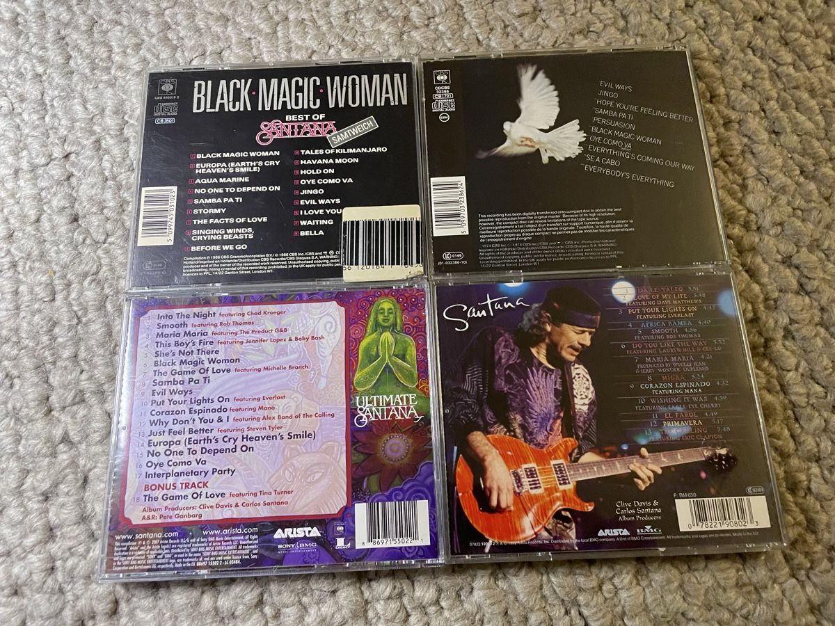 CDs: 4x Carlos Santana  – Neu (gemäss Beschreibung) aus Reinach AG von trigger7811 2