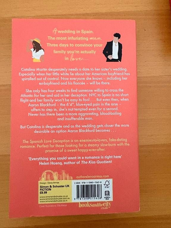 Bücher: The spanish love deseption – Gebraucht aus Bern von anj_f8cn 1