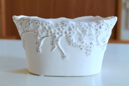 tiefe SCHALE verziert Shabby Chic Neu