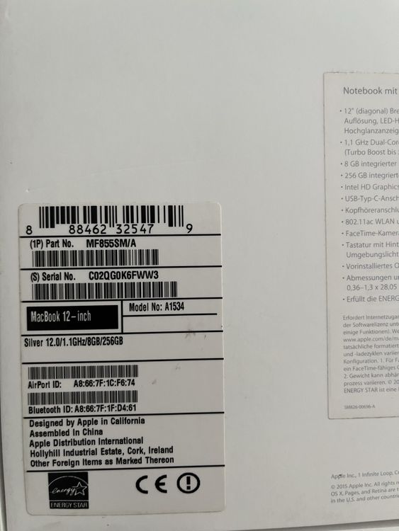 Apple MacBook 12 Zoll | Kaufen Auf Ricardo