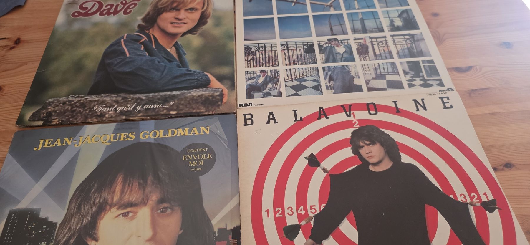 Schallplatten: lot 4 vinyles Français – Gebraucht aus Yvonand von RF-VINYL