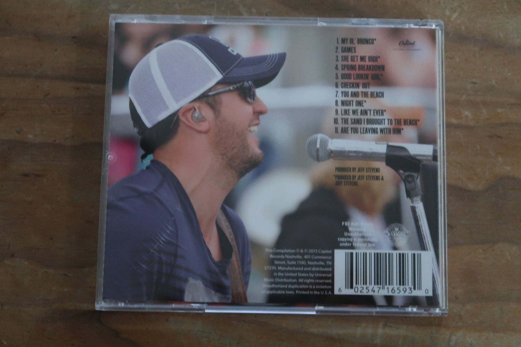 CDs: LUKE BRYAN - SPRING BREAK...CHECKIN' OUT - CD – Gebraucht aus Basel von Patiscat 1