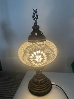 Neuwertige Mosaik lampe