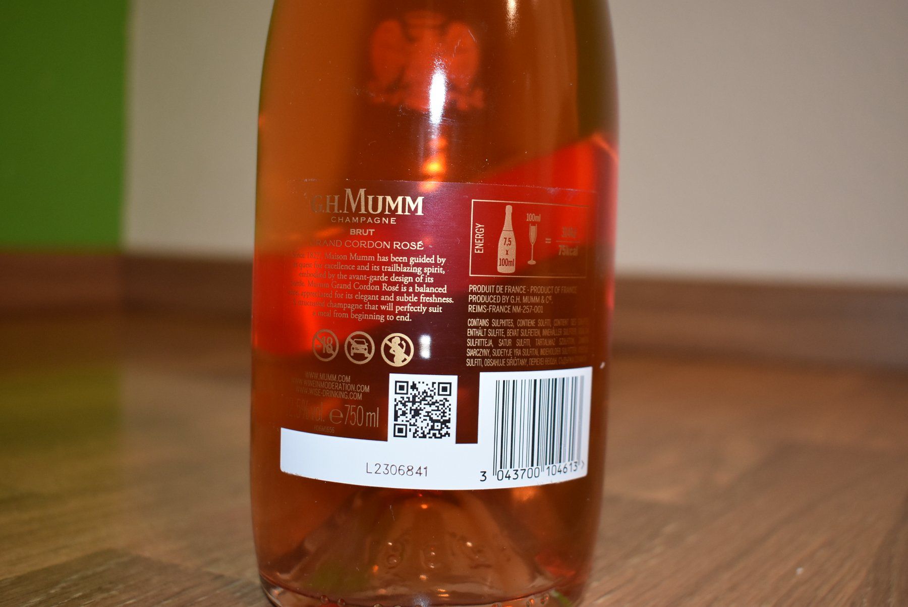 Vino: Mumm GC ROSE 0.75 12% X6 – Nuovo (secondo la descrizione) da Schönenberg TG venduto da Scania10 3