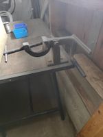 Wekbank mit Rohrhalter und Schraubstock