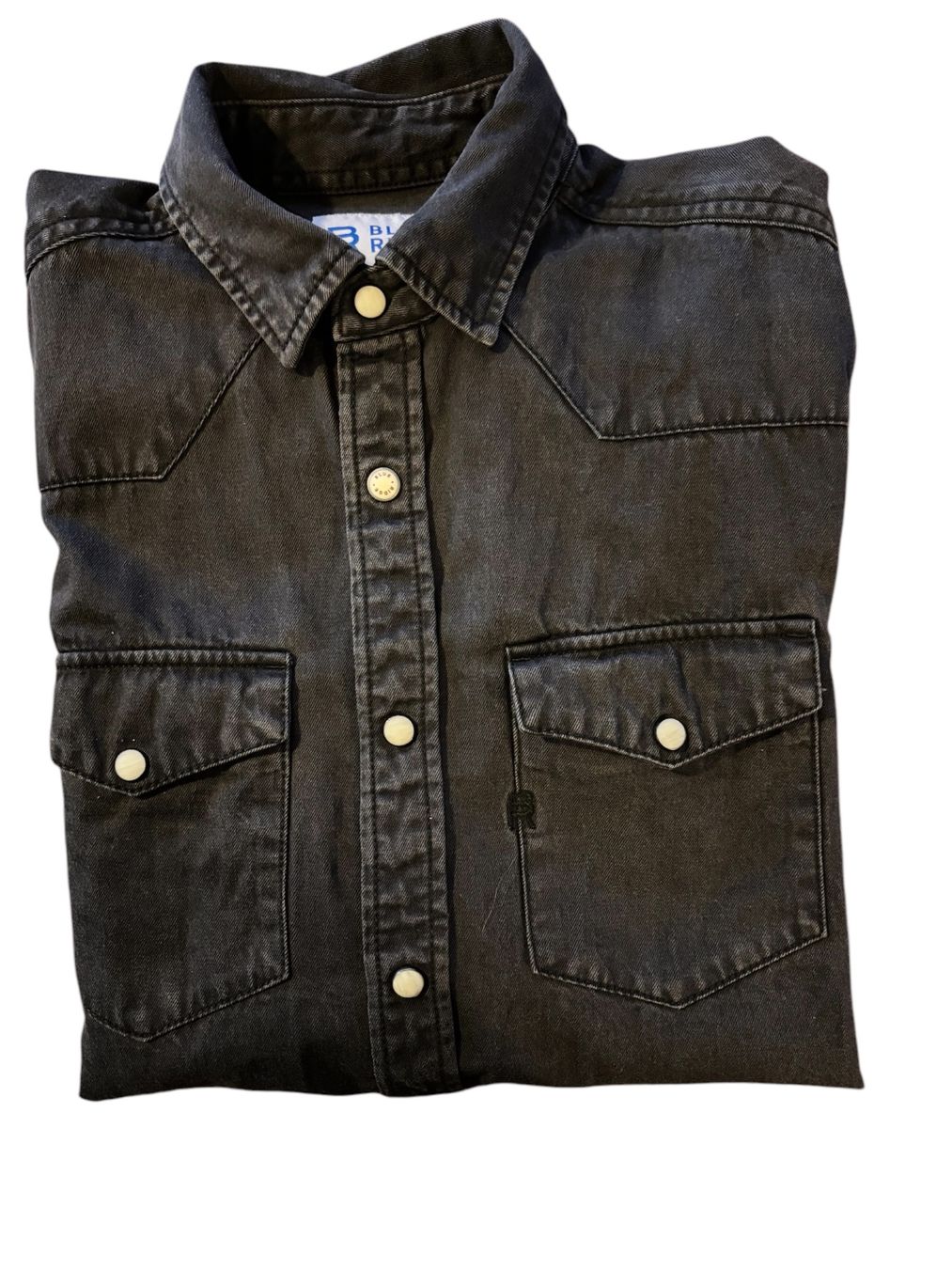 Camicie: CHEMISE BLEU BLUE RIDGE – Usato da Essertines-Yverdon venduto da aureljos_pics