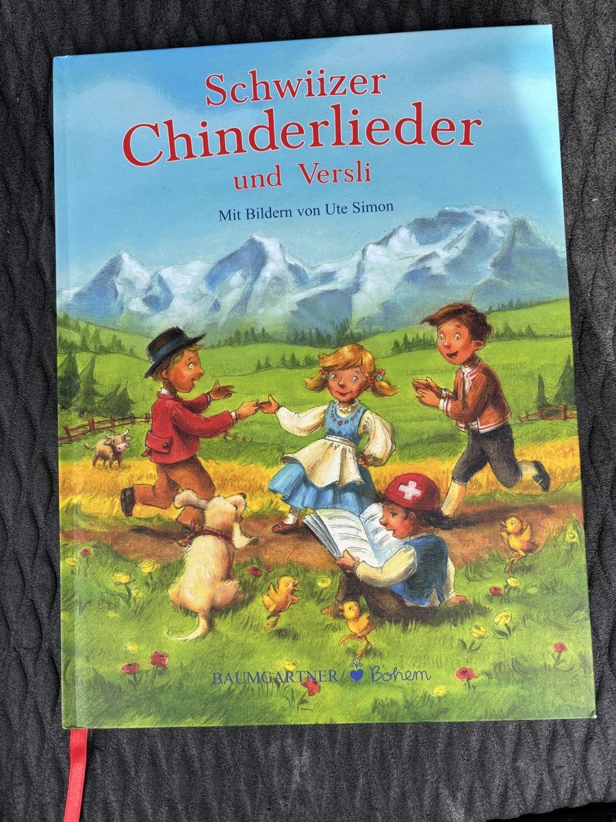 Libri: Schweizer Chinderlieder und Versli - Ute Simon Bilder! – Usato da Grosswangen venduto da Sunnyday35