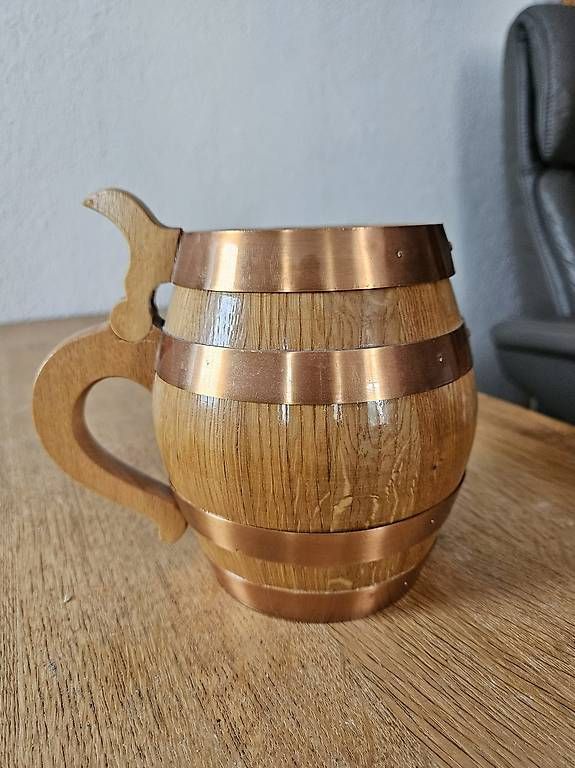 Alle Dekorationen: Bierhumpen aus Holz – Gebraucht aus Birrhard von pas_5sl2