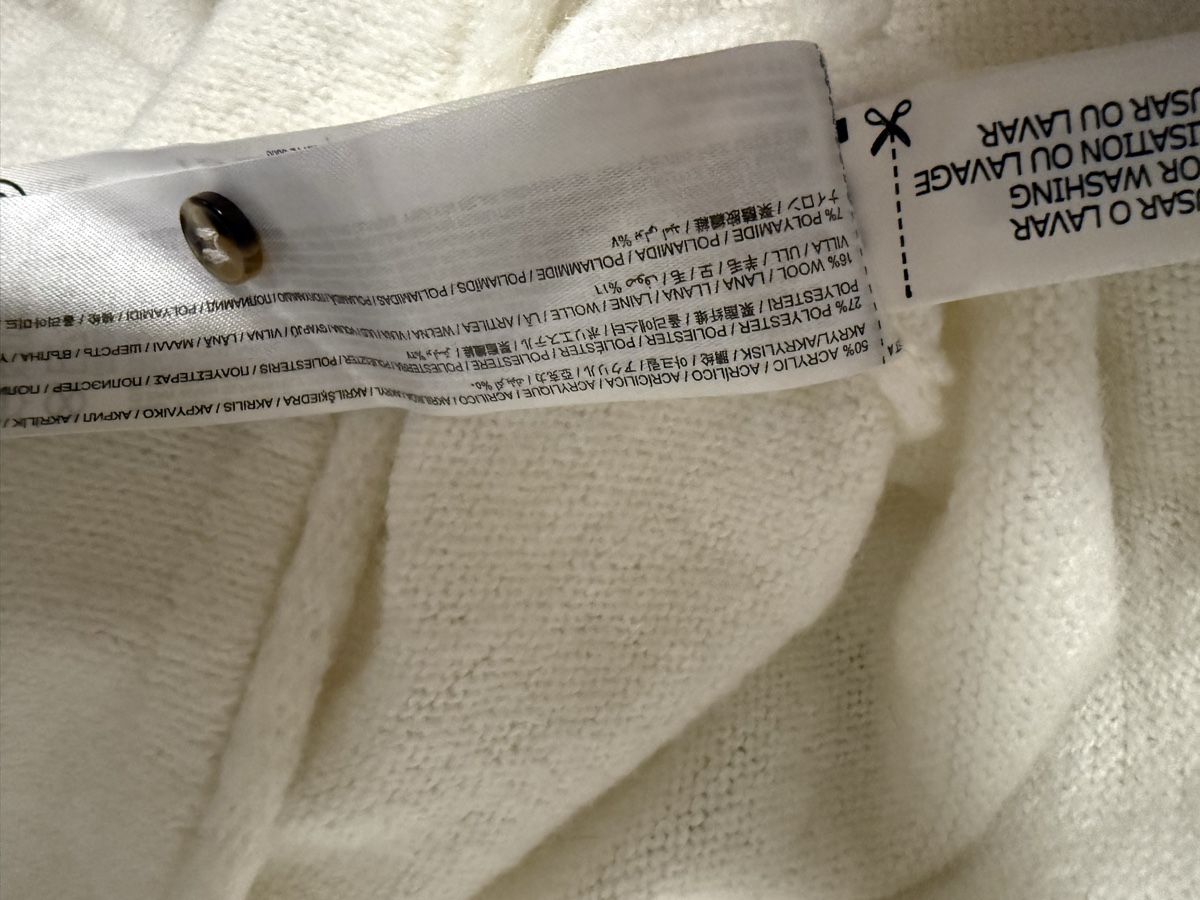 Mango Pullover & Sweatshirts: Pullover Mango cremeweiss mit Wolle XS – Gebraucht aus Stansstad von InStyle8 6