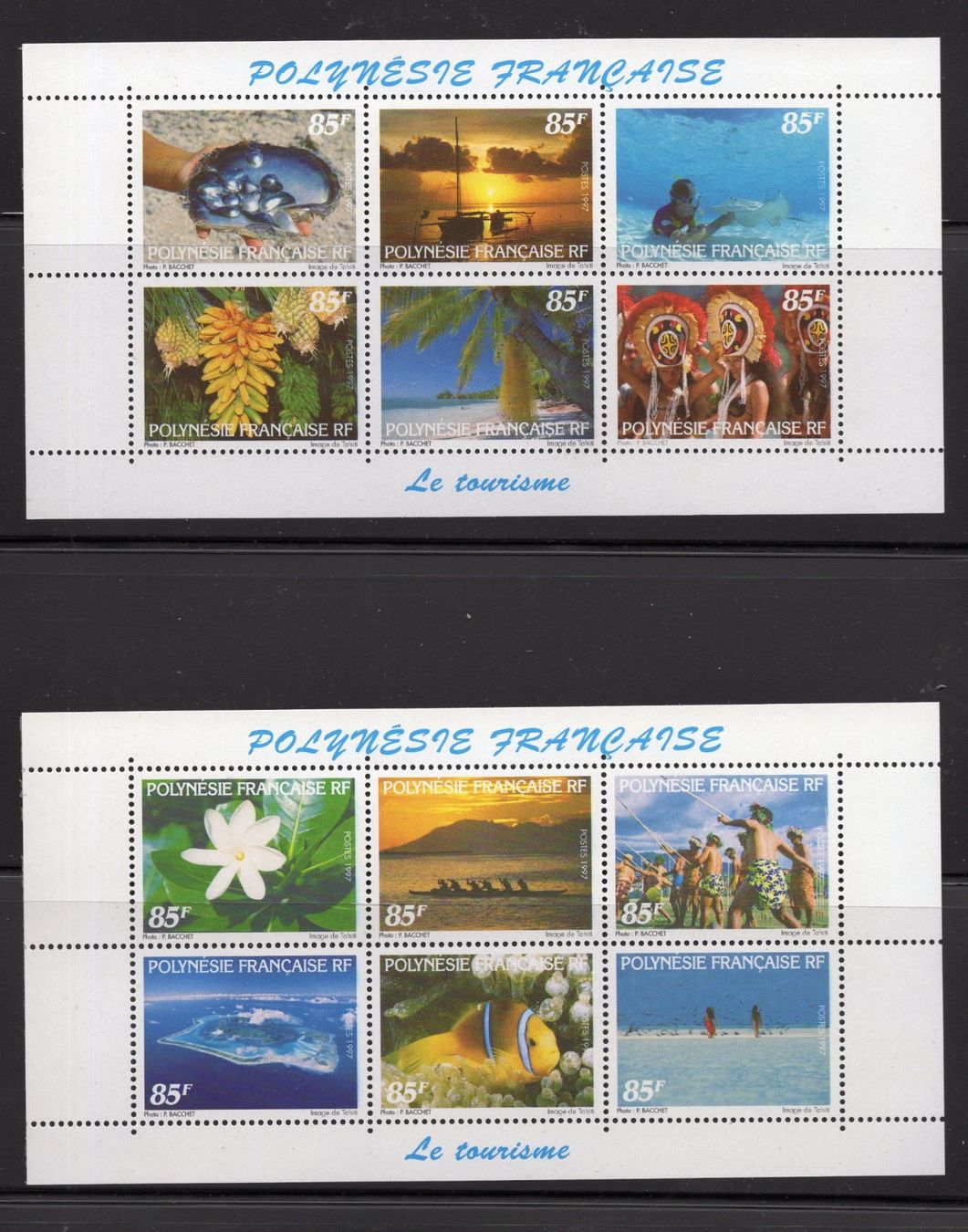 Alle Briefmarken: R5754  /  Polynésie 1997 neufs XX – Neu (gemäss Beschreibung) aus Ste-Croix von MONT-TAGNAC