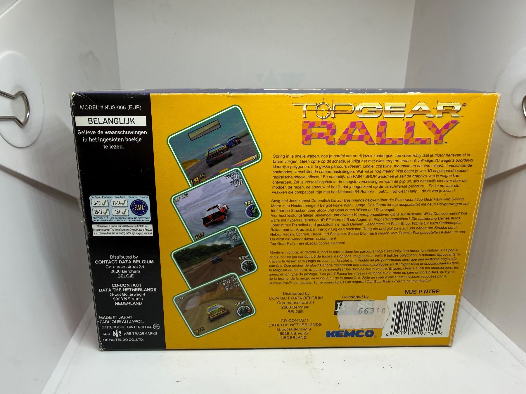 Nintendo Spiele: Top Gear Rally Nintendo 64 N64 – Gebraucht aus Dietlikon von NESFEVER 1