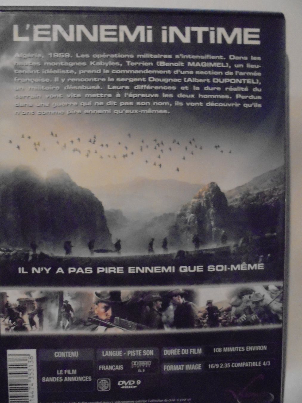 Tutti i DVDs: " L' ennemi intime " Benoit Magimel, Albert Dupontel – Usato da Crissier venduto da Promopost 1