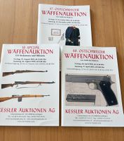 Kessler Waffenauktion 3 Kataloge Jahr 2019