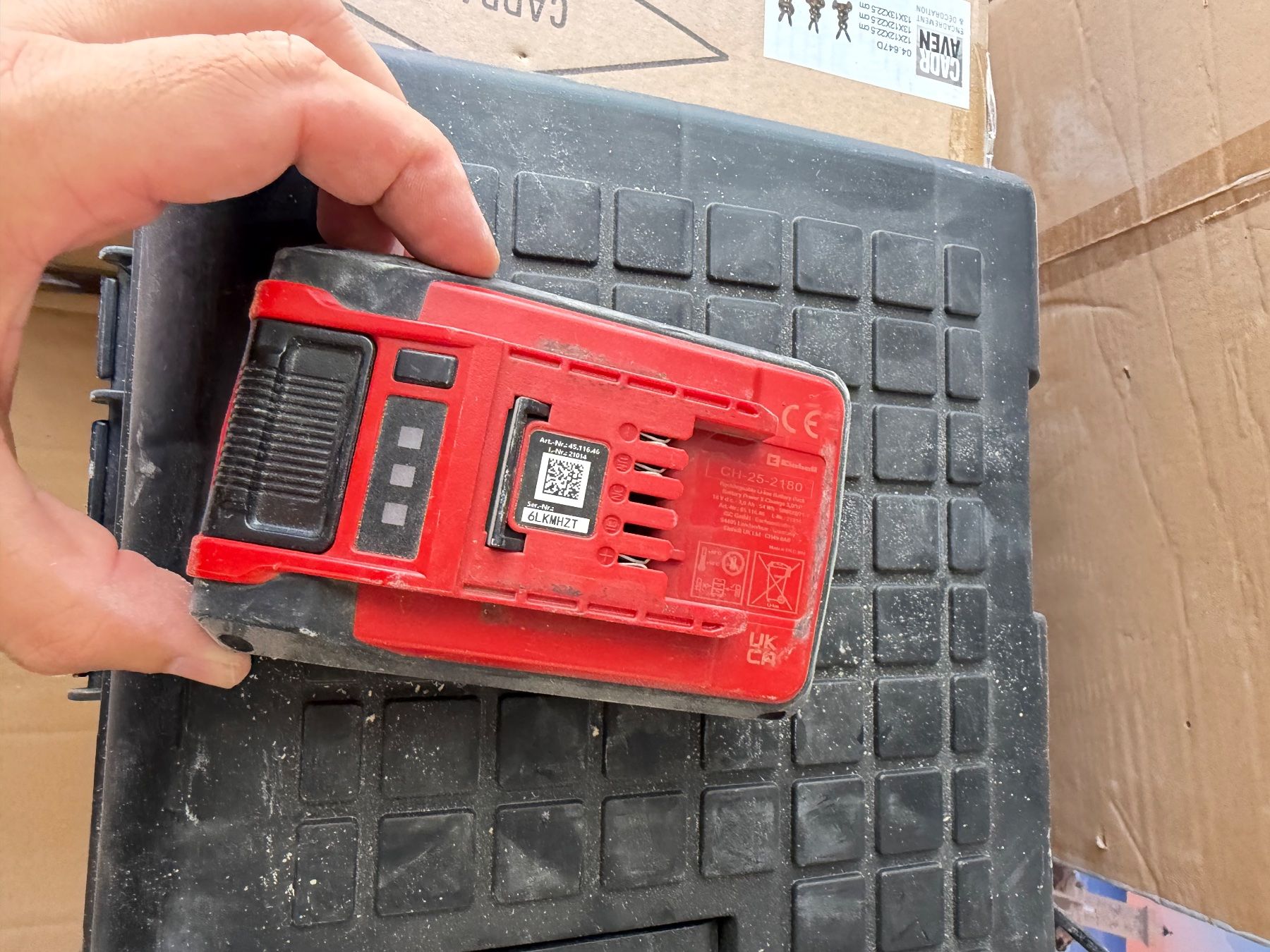 Einhell Akkus: Einhell Power X-Change Akku 18V 3.0Ah gebraucht – Gebraucht aus Zollikofen von Level_911 1