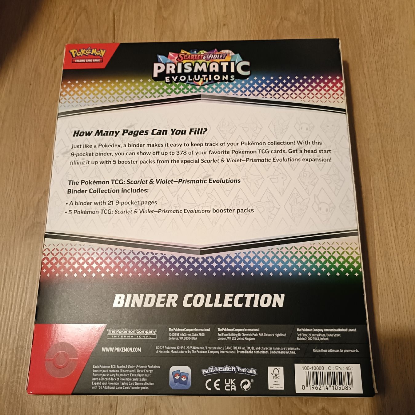 Pokémon Sammelbilder & Trading cards: Pokémon Prismatic Evolutions Binder Collection EN – Neu und originalverpackt aus Lostallo von cha_lx5j 1