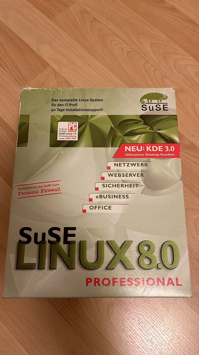 Software: SuSE Linux 8.0 Professional - Das komplette Linux System – Gebraucht aus Zürich von Soulaholic