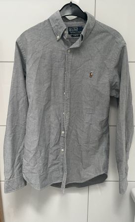Polo Ralph Lauren Hemd, Slim Fit, Grau, Grösse M top!