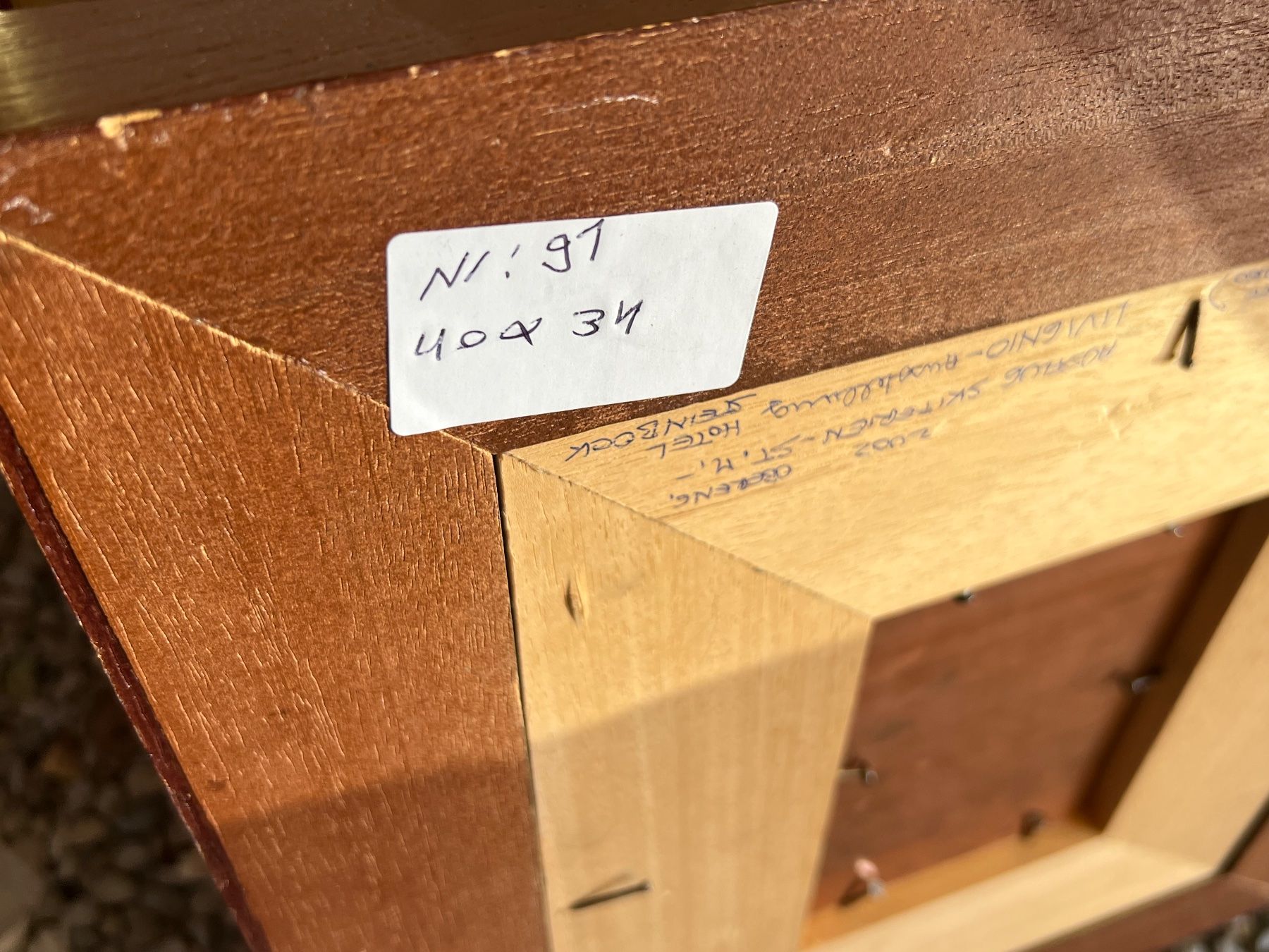 Gemälde: Alte Gemälde mit Signatur, Nr 91 – Gebraucht aus Glattfelden von maa_qcj8 7
