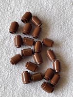LEGO- 20 braune rund teile