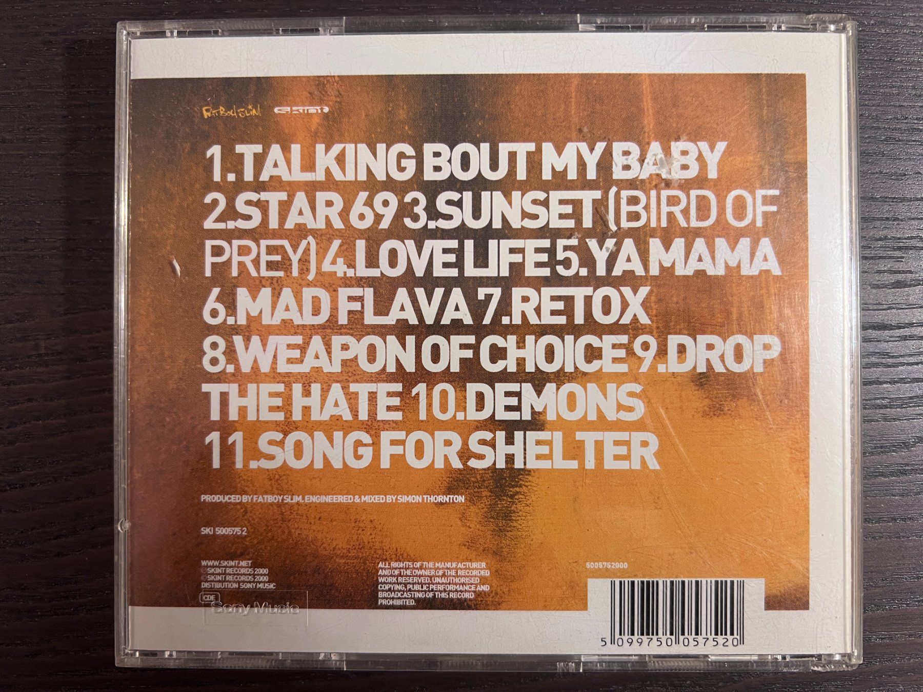 CD: Fatboy Slim - Halfway Between the Gutter and the Stars – Usato da Zürich venduto da MusikFreunde 1