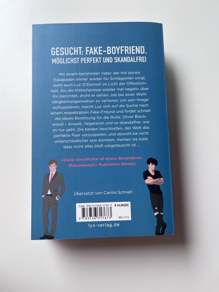 Libri: Boyfriend Material Buch – Nuovo (secondo la descrizione) da Pratteln venduto da asw_w28p 1