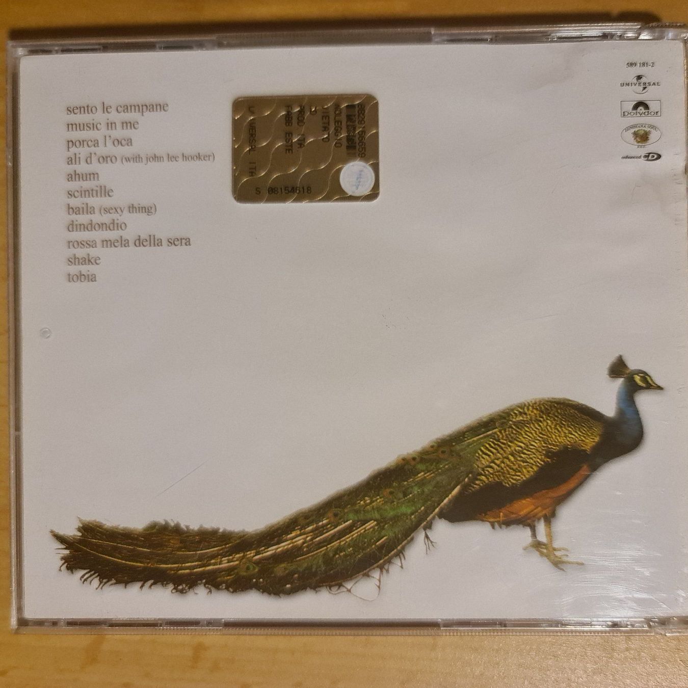 CD: CD Zucchero shake – Usato da Dintikon venduto da Vexi 1