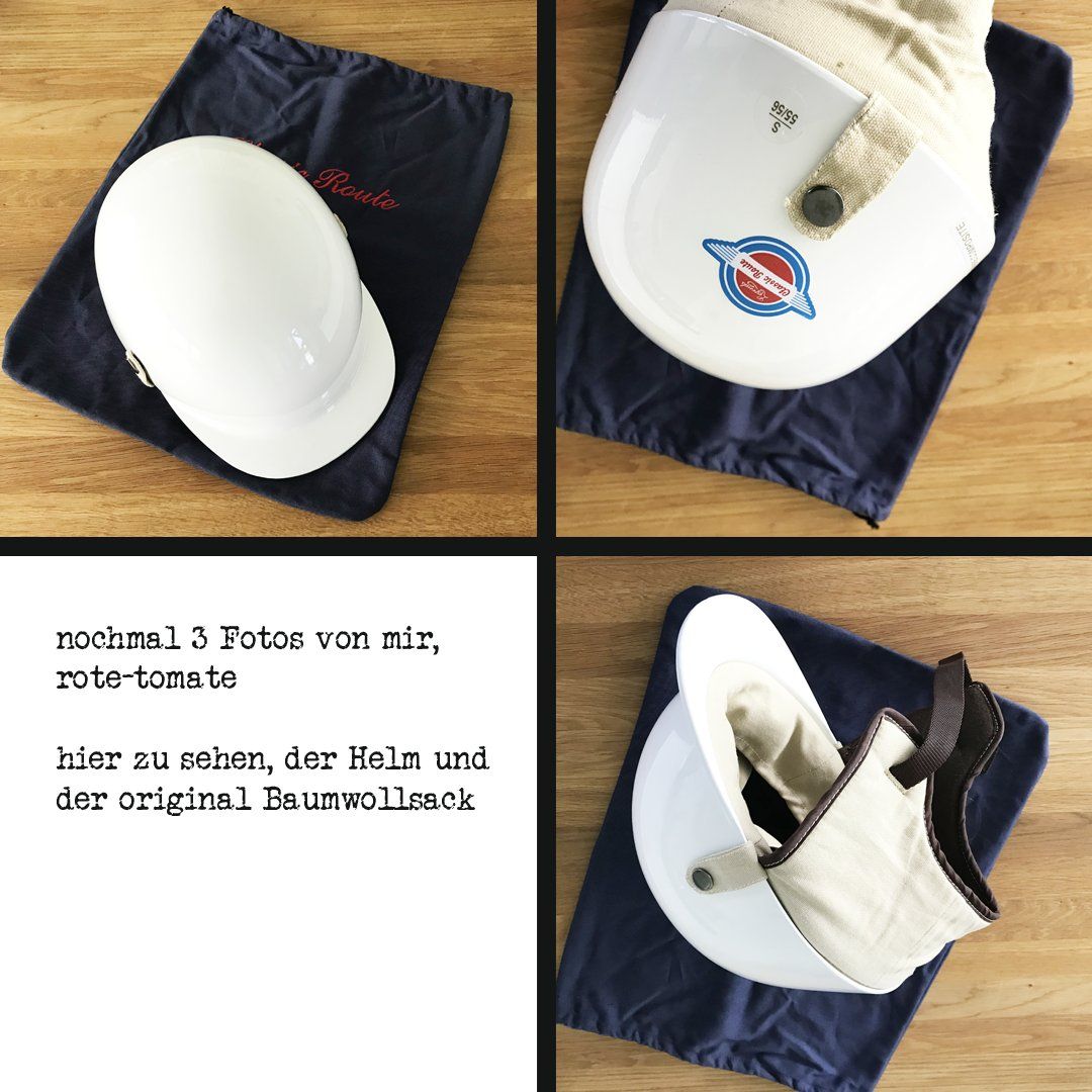 Abiti antichi: Oldtimer-Helm Vintage-Helm Rennhelm Retrohelm Töfflihelm – Usato da Schönenbuch venduto da rote-tomate 7