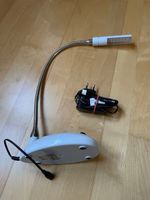 LED Schreibtischlampe, flexibel, weiss, guter Zustand