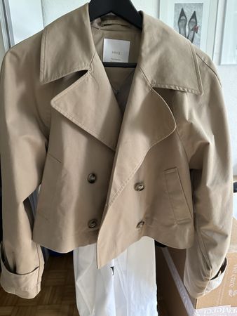 Mango Short Trenchcoat Gr. M