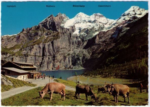 Cartes postales: Kandersteg - Oeschinensee – D'occasion à Binningen par Mountainrider