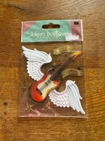 Jolee's Boutique Rock Star Sticker. Flügel-Gitarre. Neu. ...