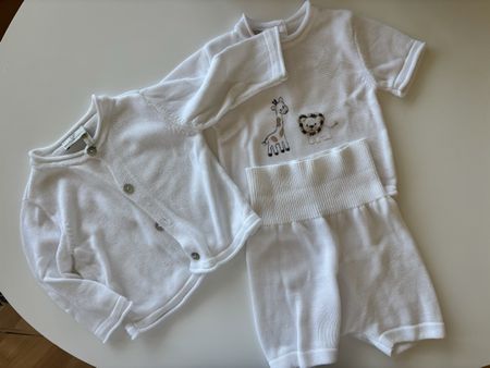 Baby Set Maglifici di Verona weiss 3-teilig neuwertig