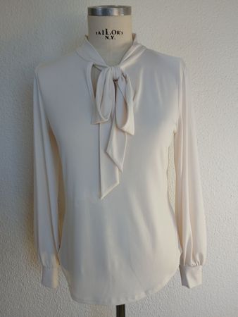Ralph Lauren Schluppenbluse.Edles Naturweiss wie Neu
