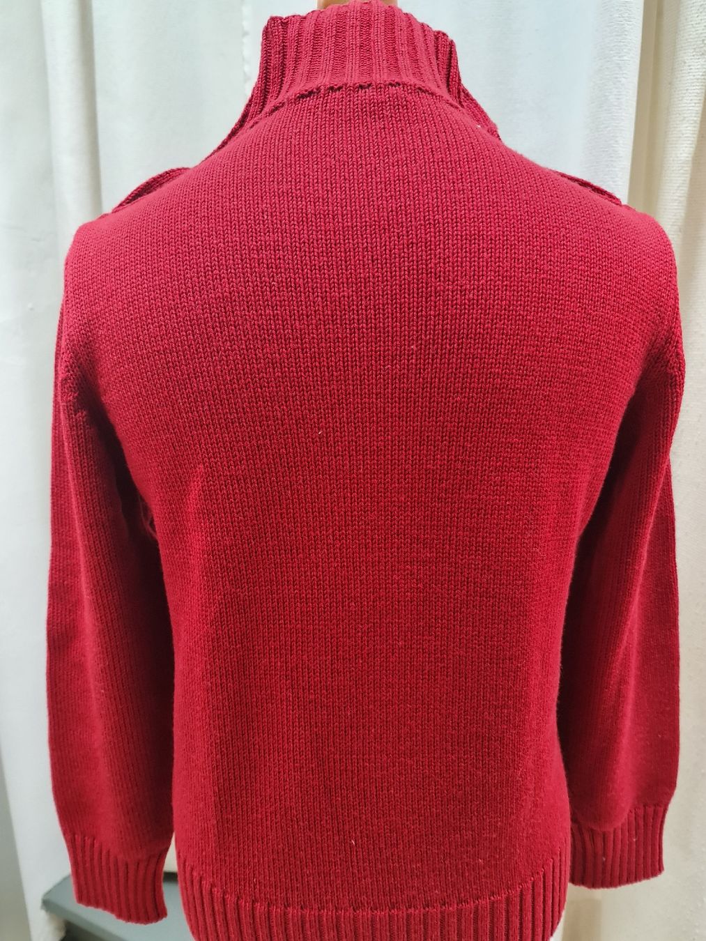 Maglioni & Felpe: Setball- Pullover rot Merinowolle – Nuovo (secondo la descrizione) da Luzern venduto da Lime-Light 1