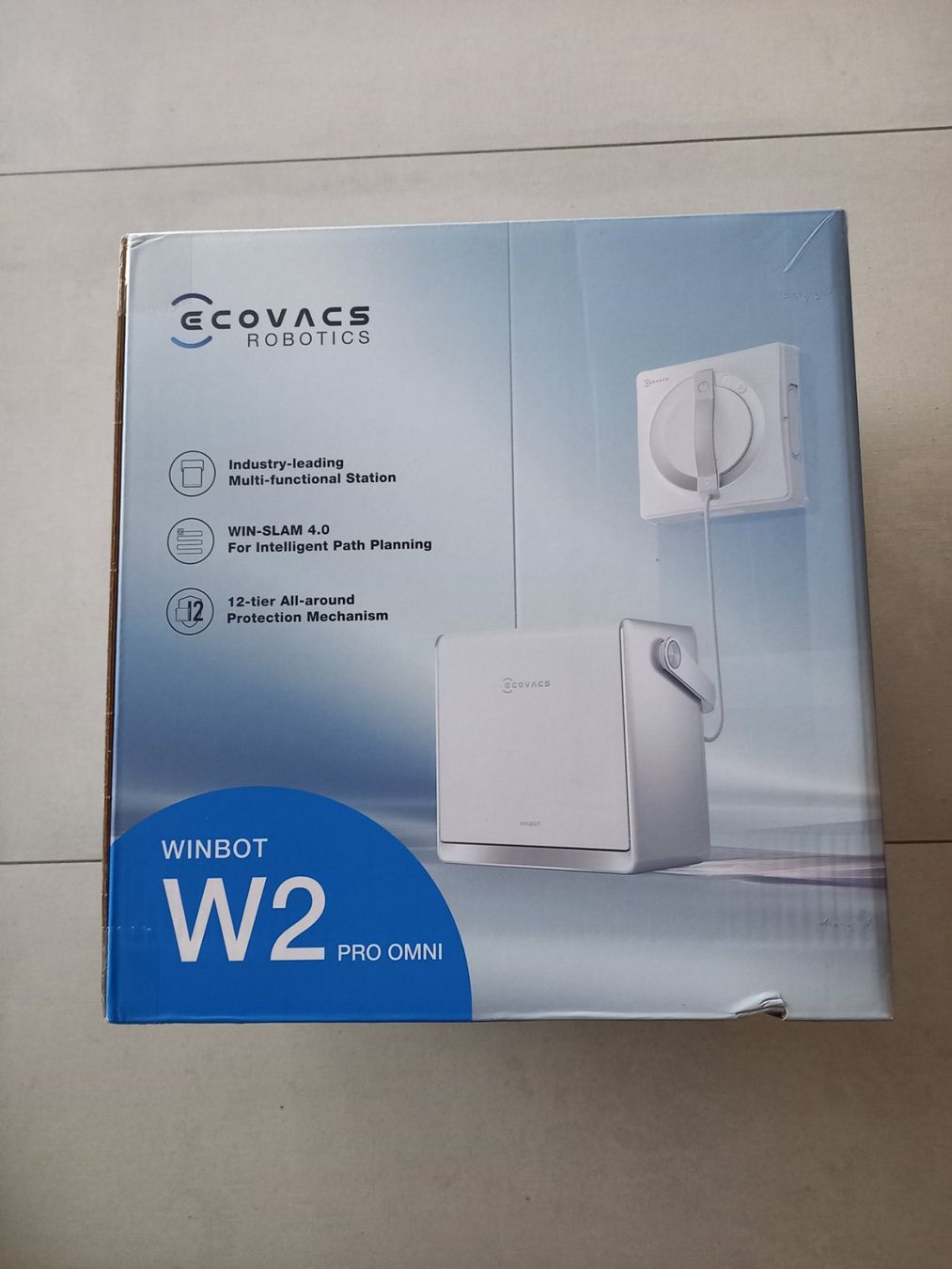Ecovacs Altro per la casa: Ecovacs Winbot W2 Pro Omni – Nuovo e nell'imballaggio originale da Courtételle venduto da Chris28
