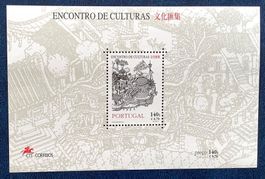 1999 Portugal - Macao Kulturen Treffen Block 157**