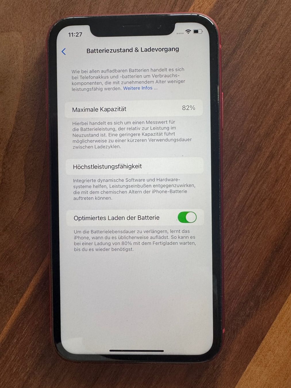 Apple Telefoni cellulari / Smartphones: iPhone 11 rot 64GB – Usato da Emmenbrücke venduto da Gfero 3