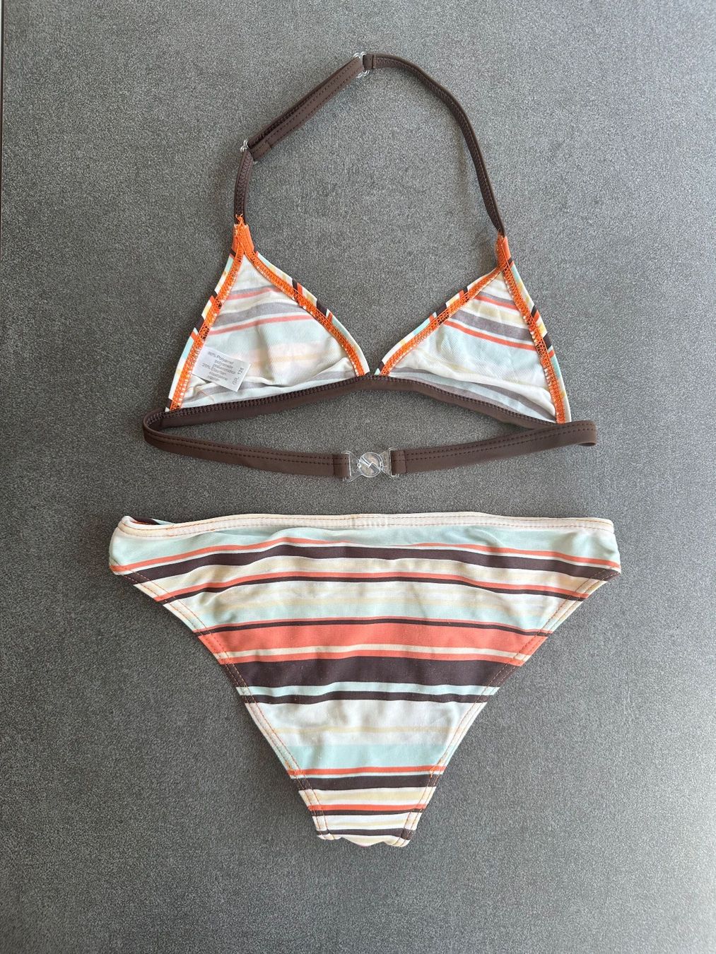 Costumi da bagno & Bikini: Sommer Bikini, gestreift, Gr. 128, Mädchen – Usato da Wagenhausen venduto da vintagesecondhand 1