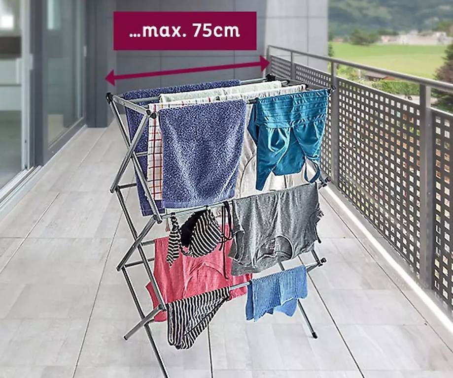 Stenditoi: Etendoir à linge extensible, NEUF, léger et pratique  – Usato da Orbe venduto da Adaline.64 2