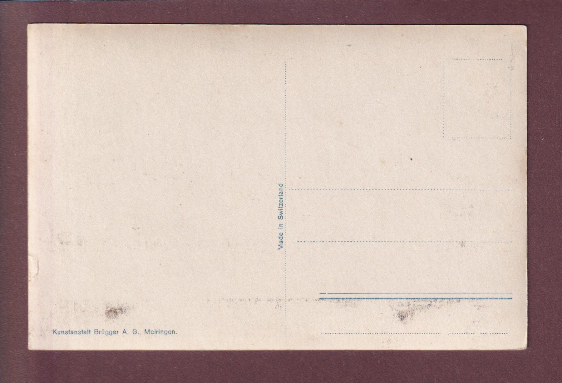Cartoline postali: INTERLAKEN - Harder - Alpenwildpark – Usato da Pully venduto da nicecards 1