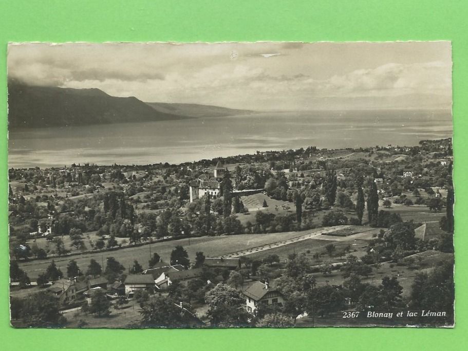 Cartoline postali: Blonay et Lac Léman – Usato da Zürich venduto da t24_de