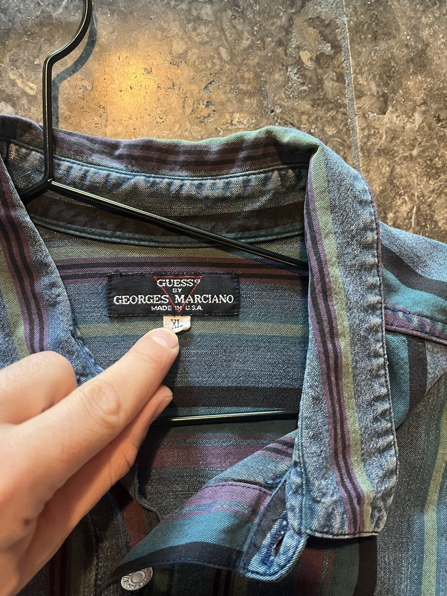 Guess Hemden: Guess Vintage Jeanshemd XL – Gebraucht aus Gockhausen von Turmfalken 2
