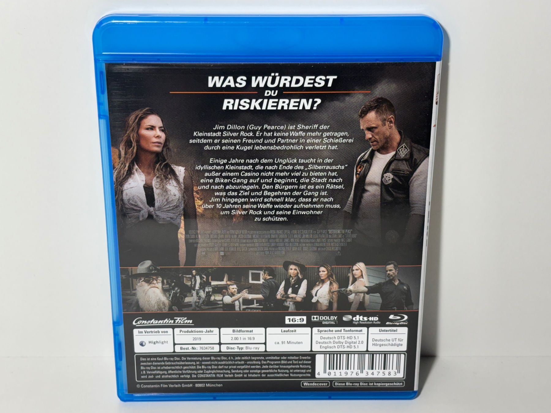 Alle DVDs: Disturbing the Peace Blu Ray – Gebraucht aus Wilderswil von Sstriker 1