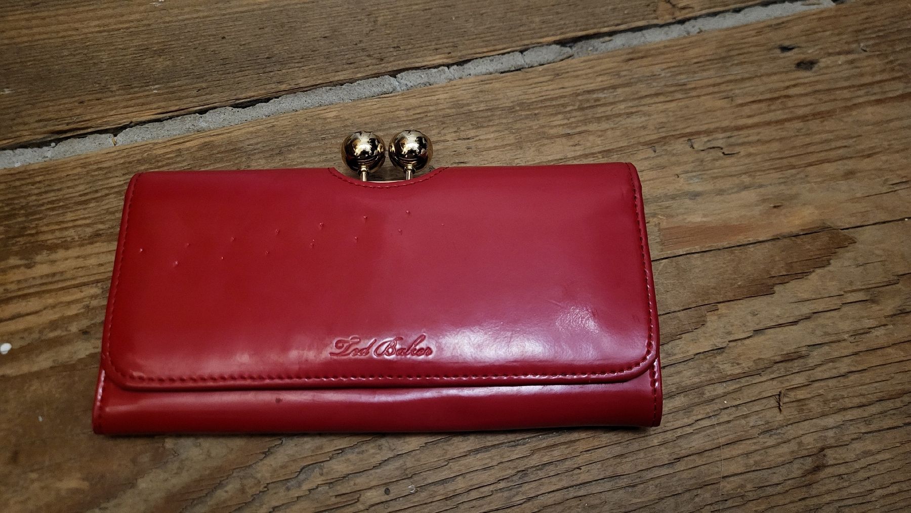 Ted Baker Portemonnaies: Ted Baker Red Wallet – D'occasion à Zürich par tkind
