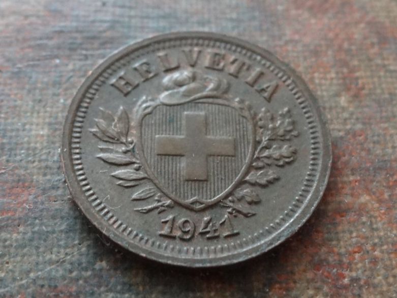 Tutti le monete: 1 Rp. 1941   (B) – Usato da Romanel-sur-Lausanne venduto da Swift13