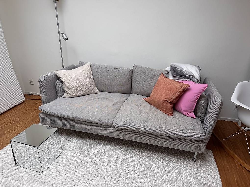 Ikea Divani: IKEA SÖDERHAMN 3-Sitzer Sofa + Fusshocker – Usato da Zürich venduto da ver_8tx9 3
