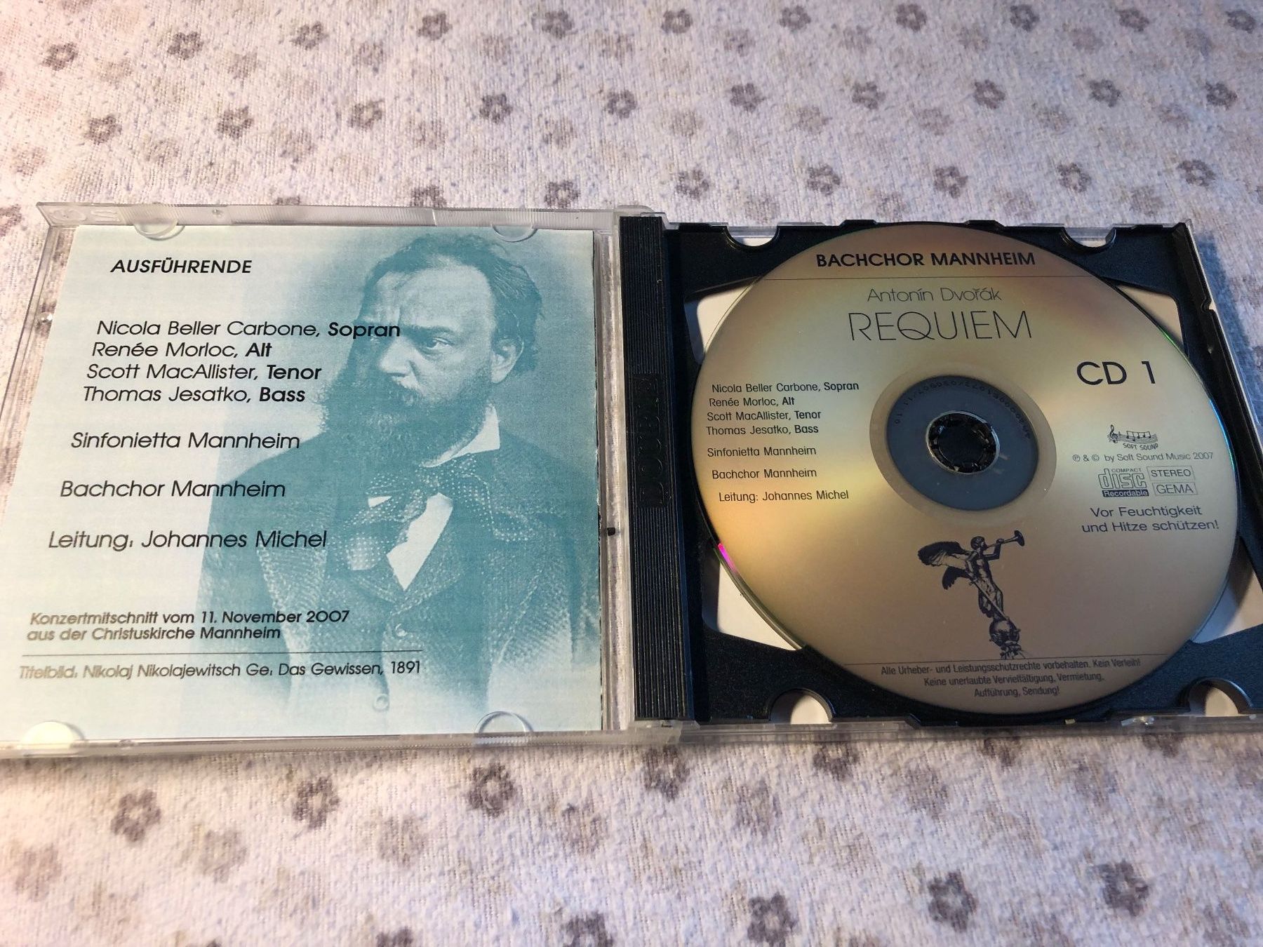 CD: Dvorak: Requiem - Bachchor Mannheim - CD - Klassik – Usato da Schübelbach venduto da Bemafaja 2