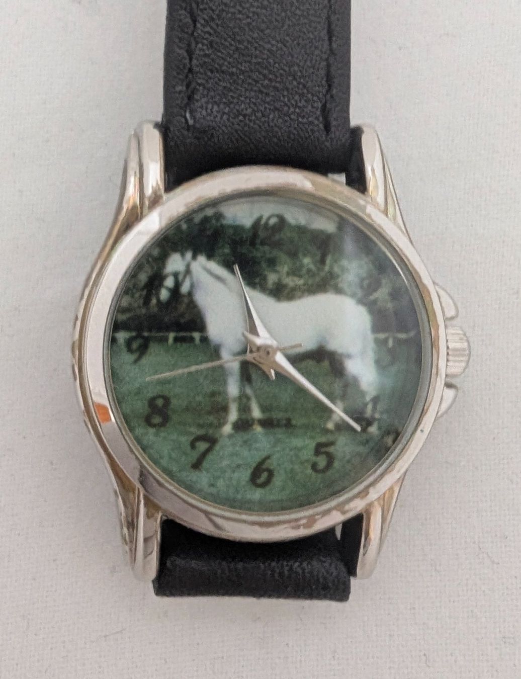 Orologi: Damen/Kinder Uhr mit Pferde-Motiv – Nuovo (secondo la descrizione) da Ettingen venduto da Kartenplanet