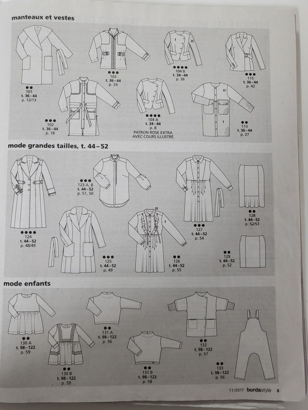 Patrons: Patrons de couture – D'occasion à Lausanne par skede 2