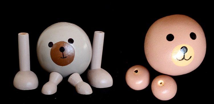 Kit bricolage: Holzteile Bär – Nuovo (secondo la descrizione) da Schlatt TG venduto da kreativ-atelier